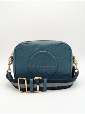 Coach Dempsey Camera Bag in Teal Ink - EUC!